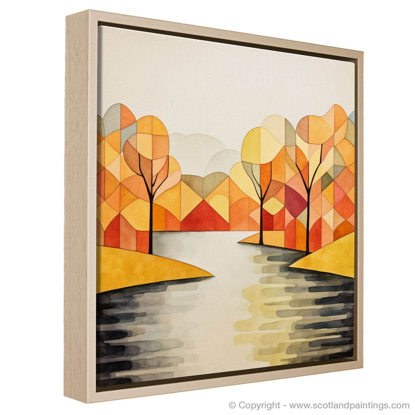 Autumnal Reflections on the River Tweed