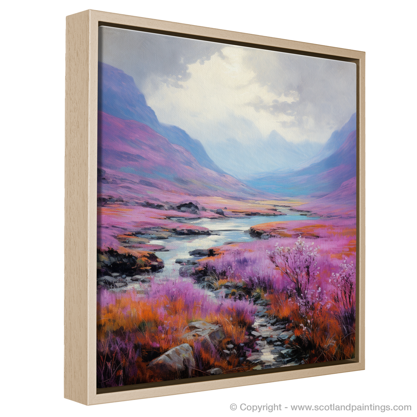 Heather Dreams in Art Nouveau Glencoe