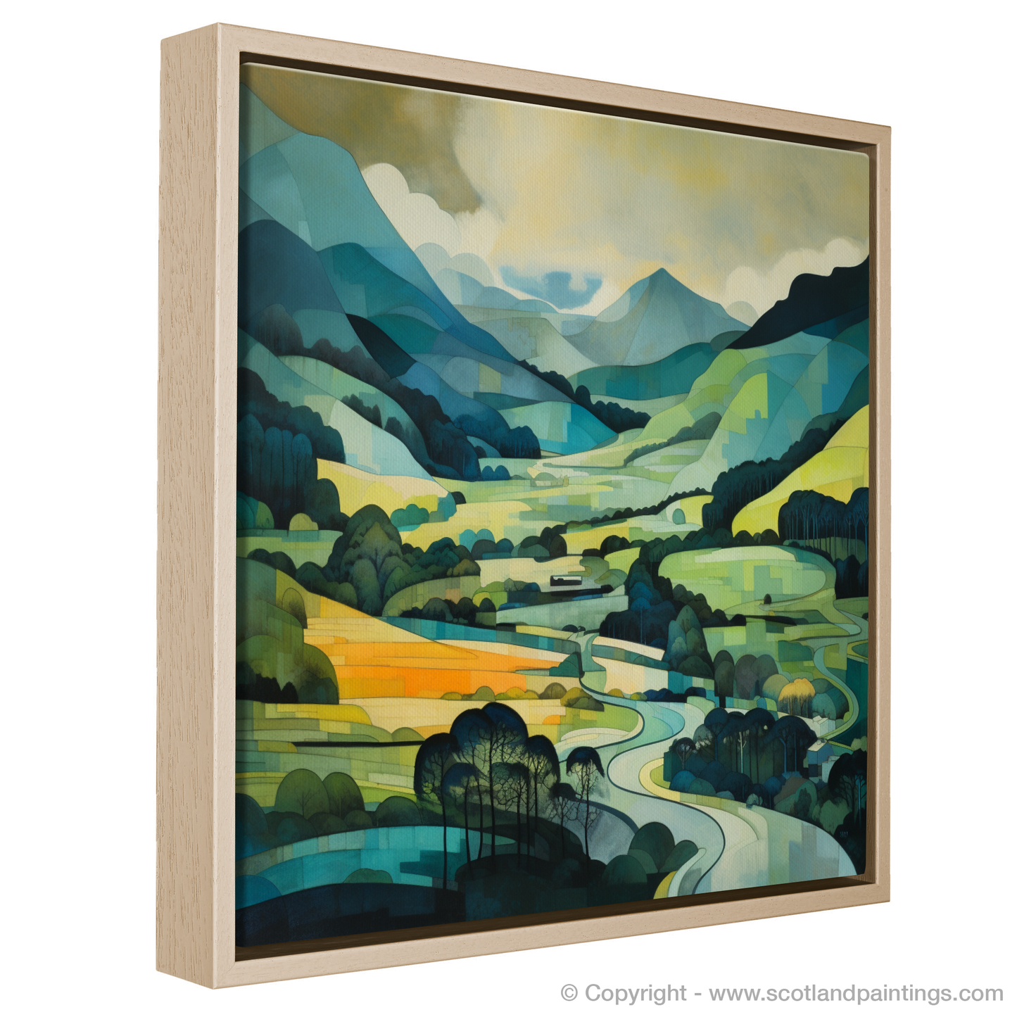 Cubist Reverie of Glen Tilt