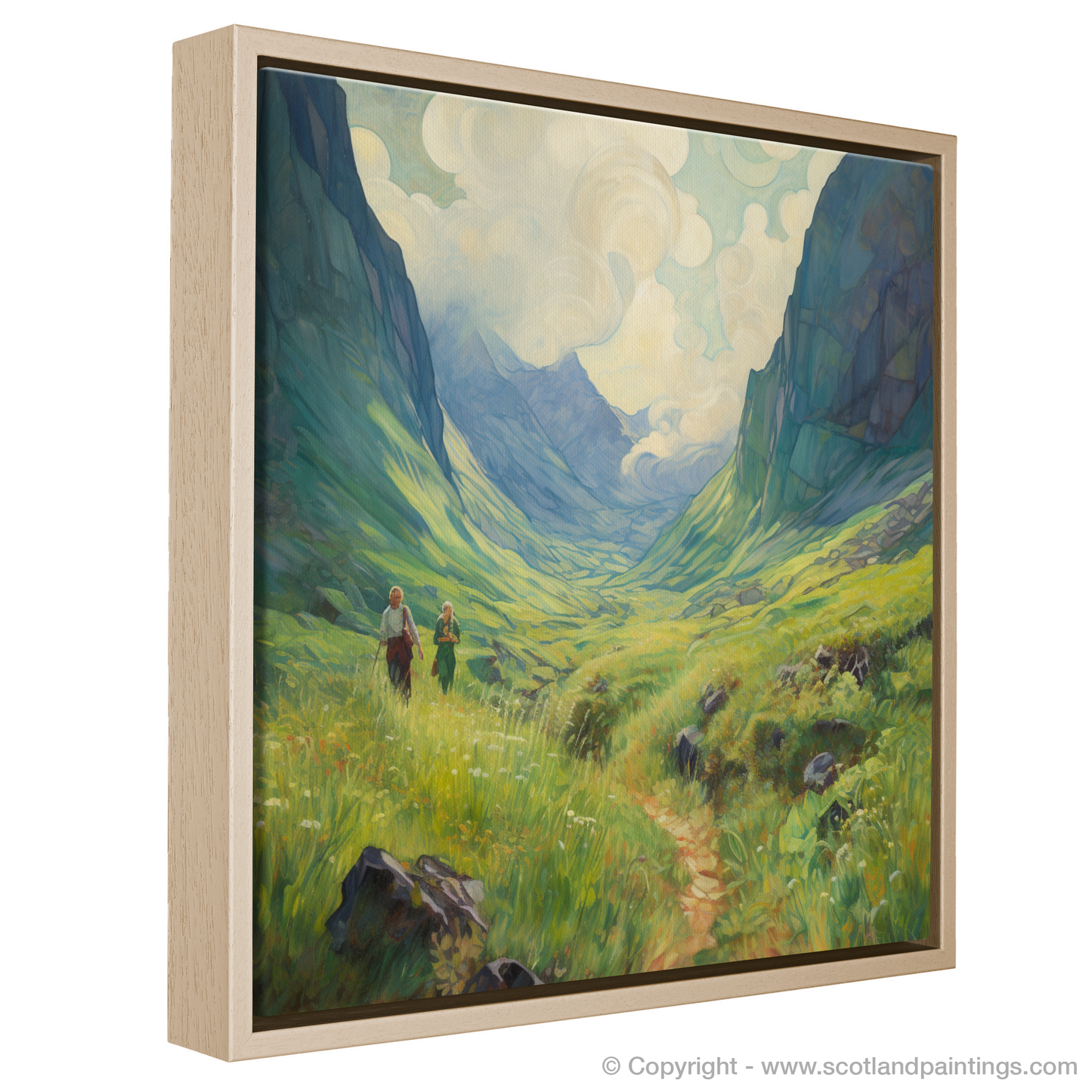 Summer Wanderers in the Mystic Glens of Glencoe