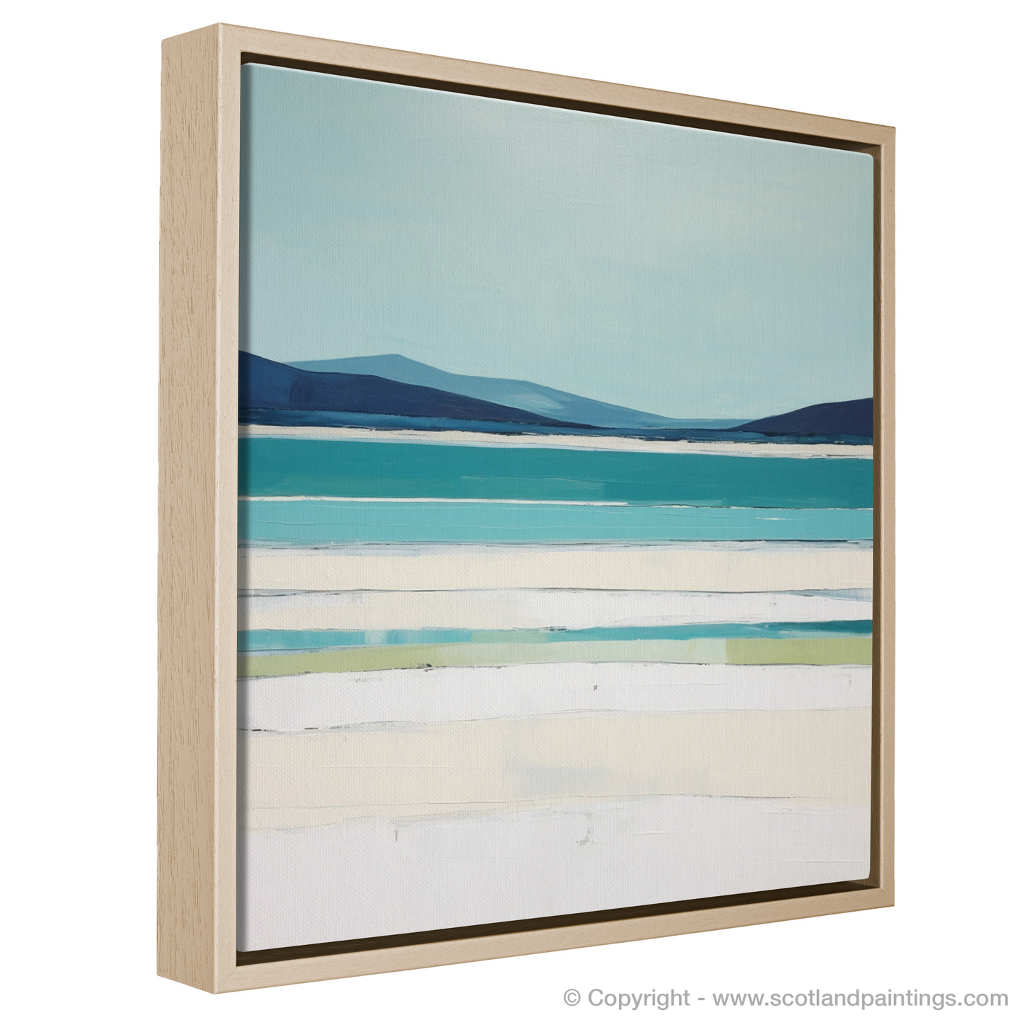 Serenity of Luskentyre Beach: A Minimalist Ode to Coastal Tranquillity