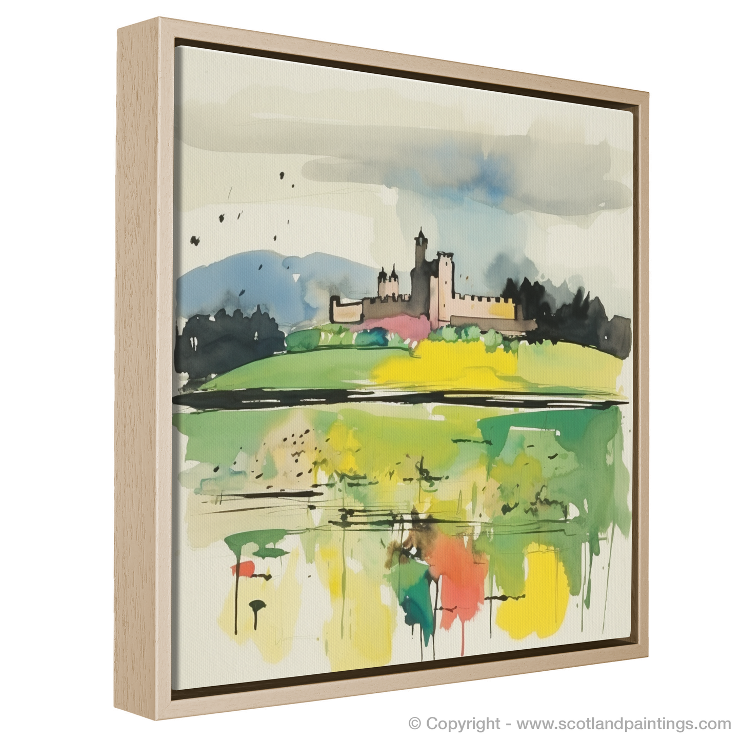 Linlithgow Unleashed: An Abstract Ode to Scottish Grandeur