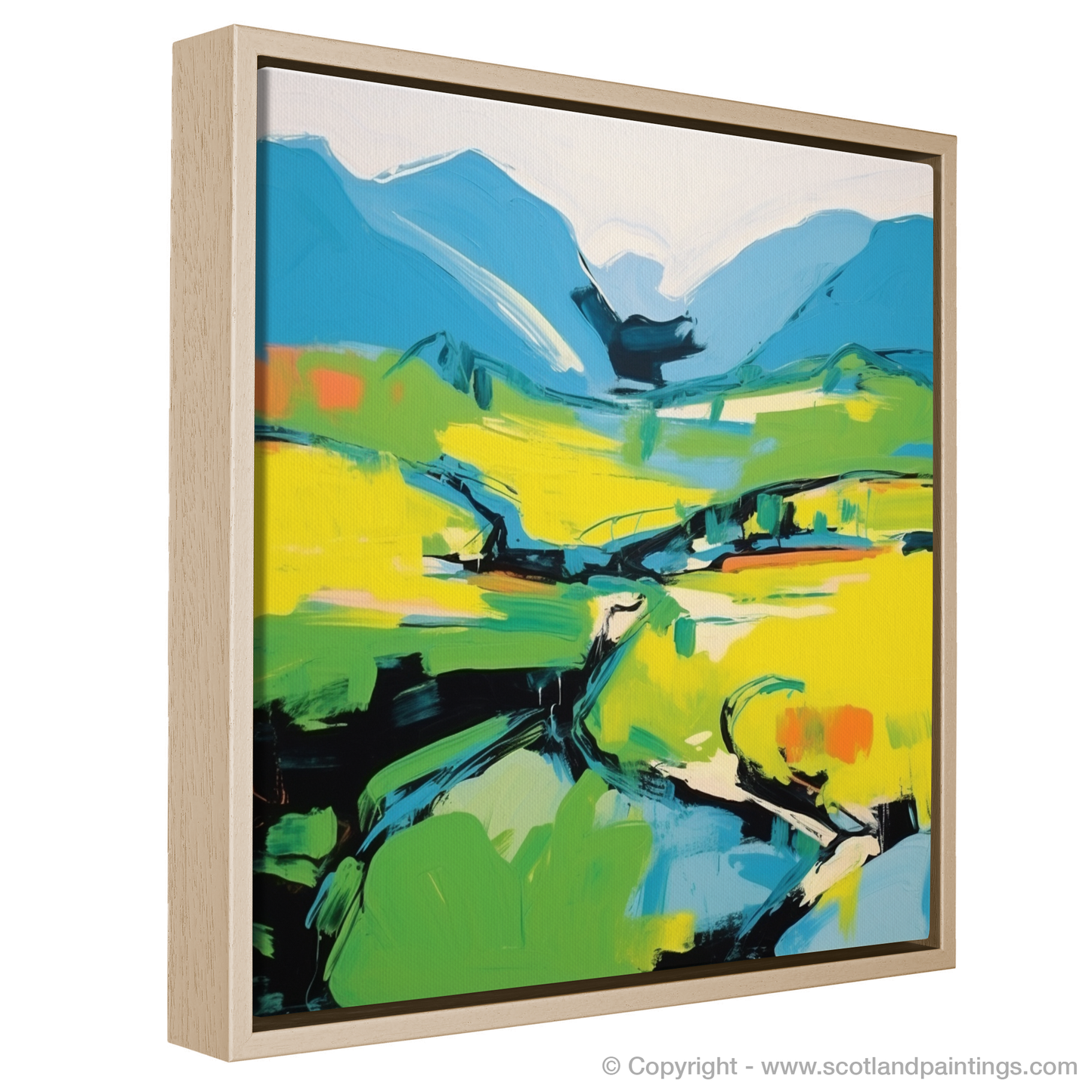 Highland Harmony: An Abstract Glen Feshie Summer