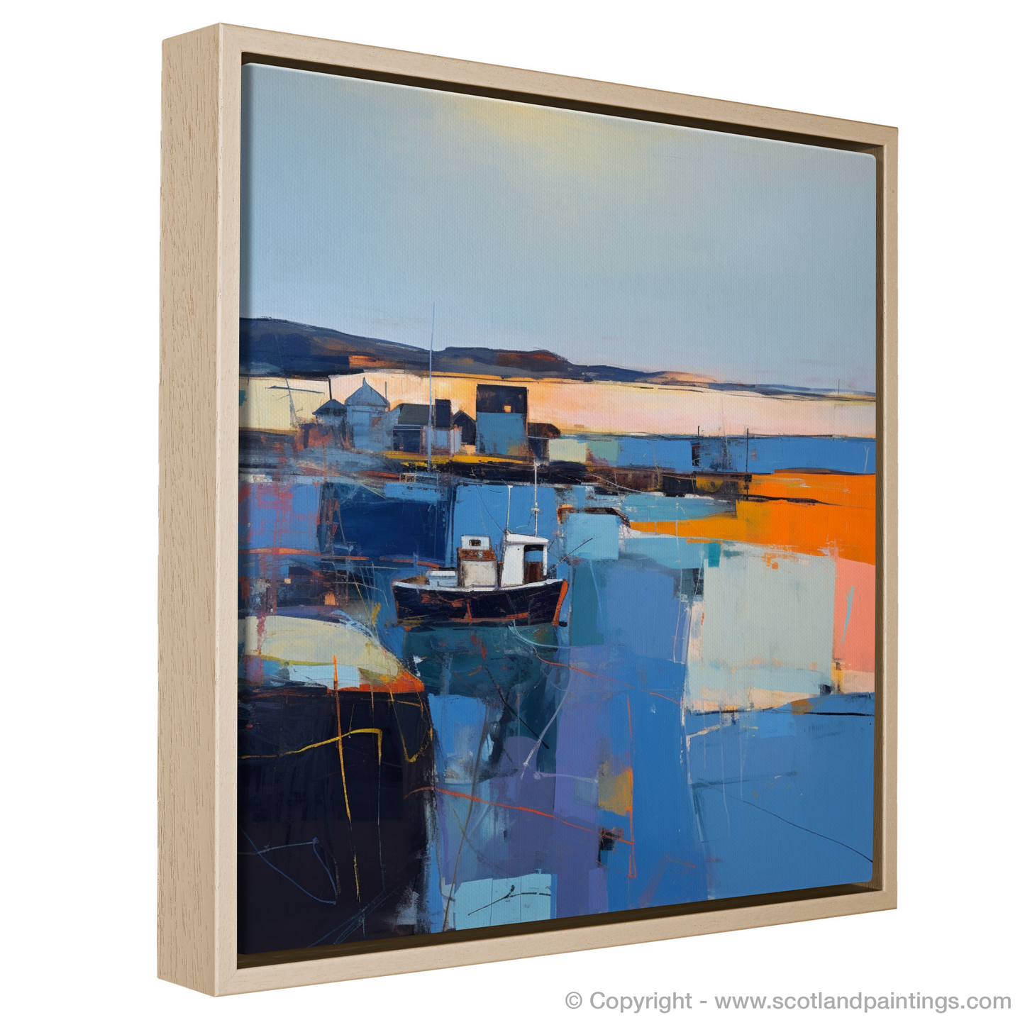 Dusk Embrace at North Berwick Harbour