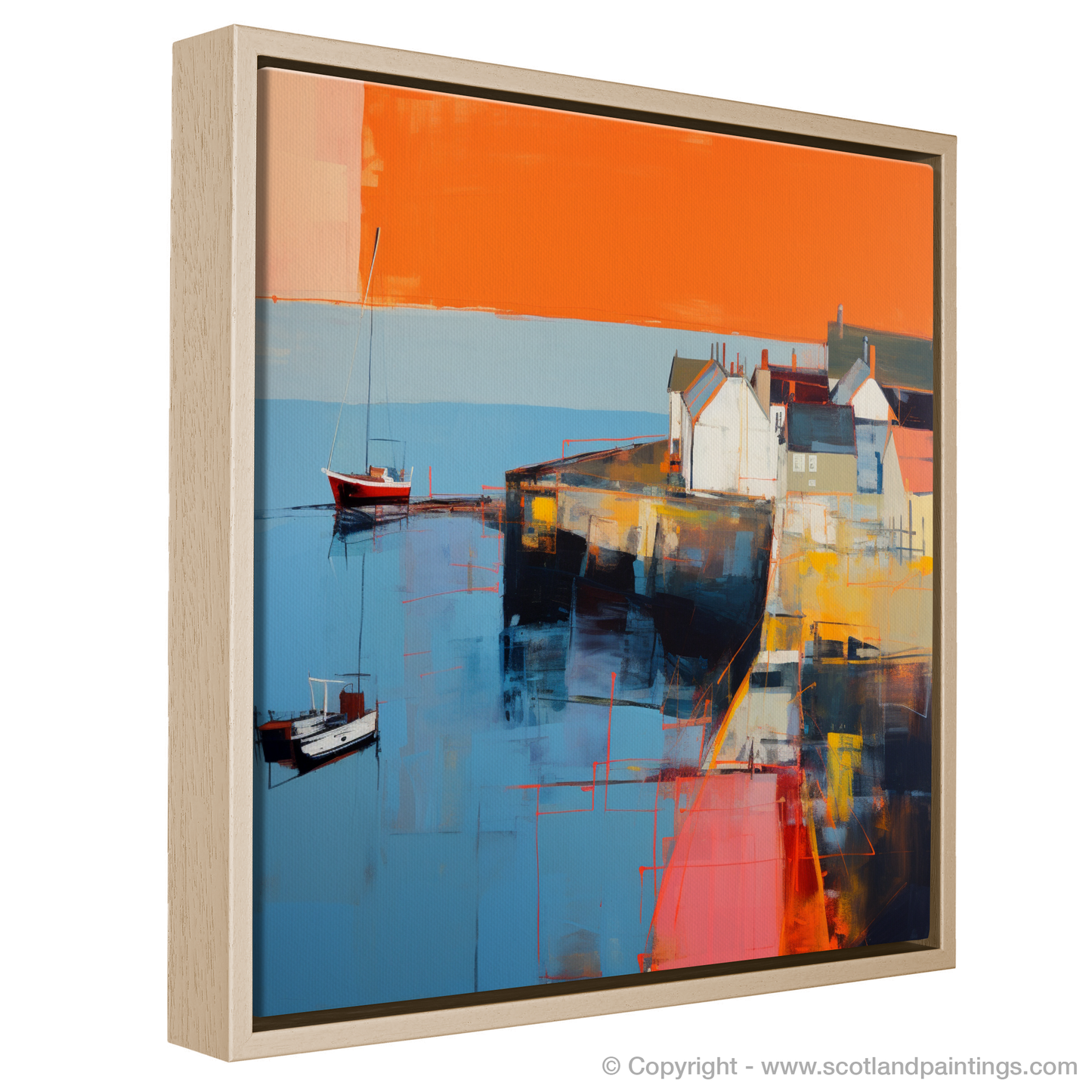 Sunset Blaze at St Monans Harbour