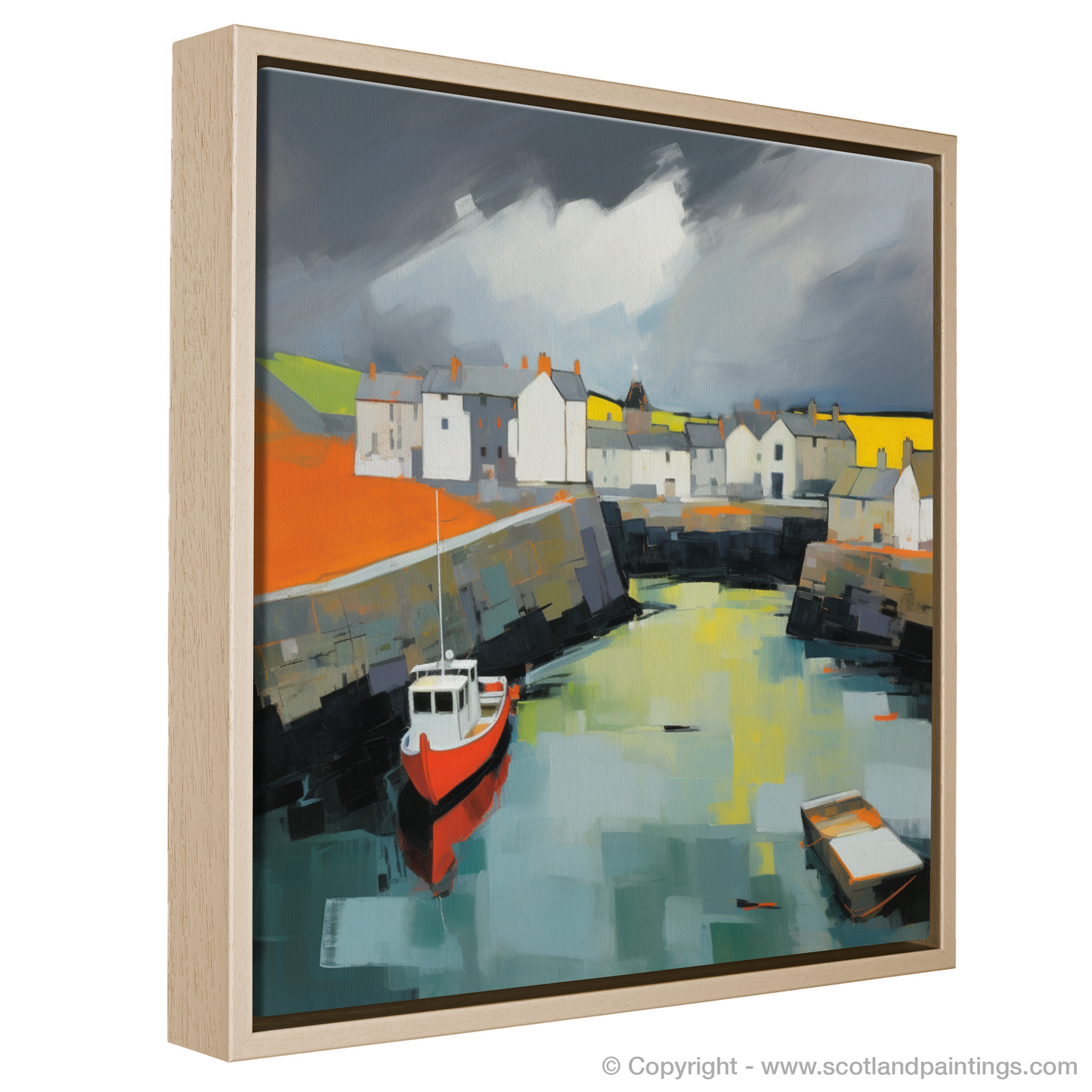 Stormy Symphony at Portsoy Harbour