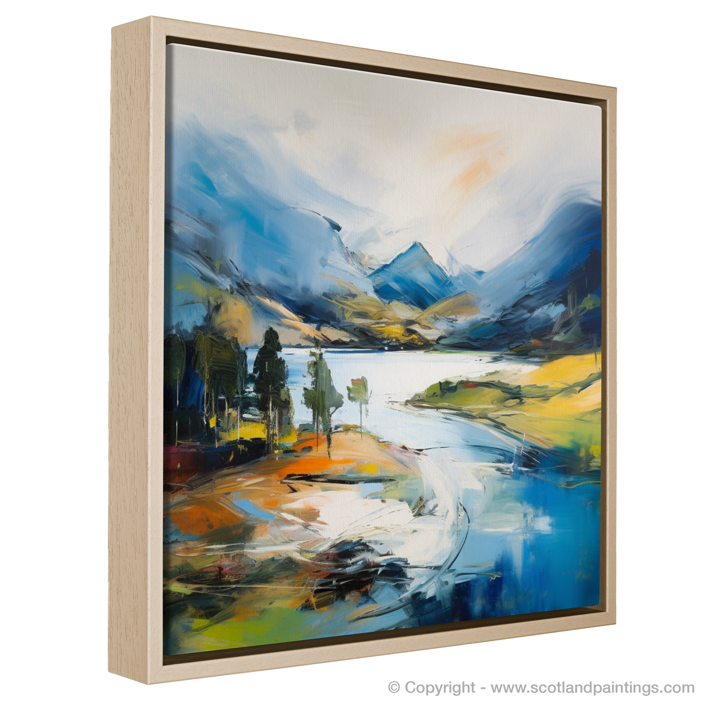 Achray's Wild Heart: An Abstract Expressionist Tribute