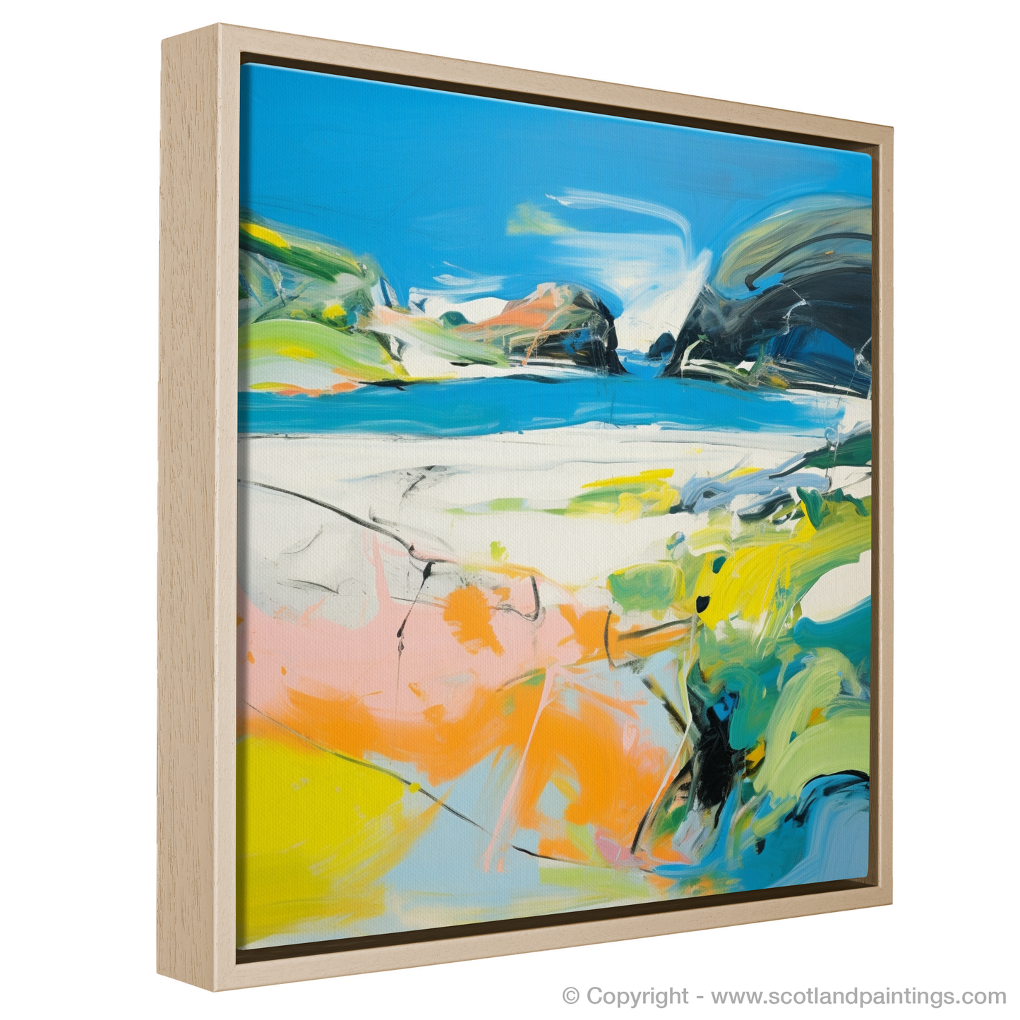 Achmelvich Essence: An Abstract Ode to the Scottish Shore