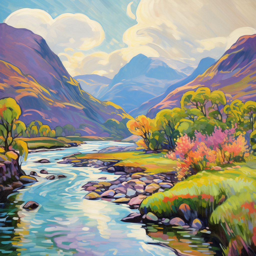 Glencoe Art: Where Rugged Beauty Meets Artistic Expression