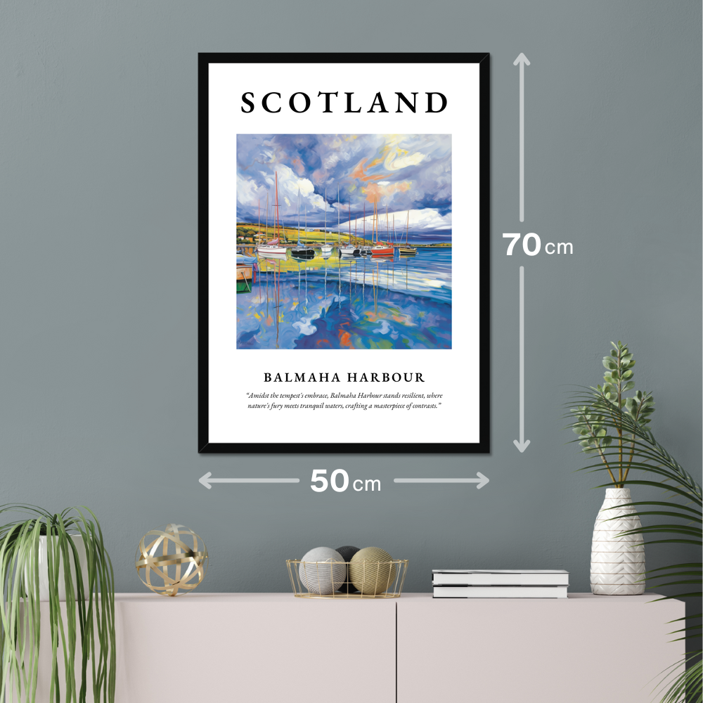 Balmaha Harbour - Framed Poster Print