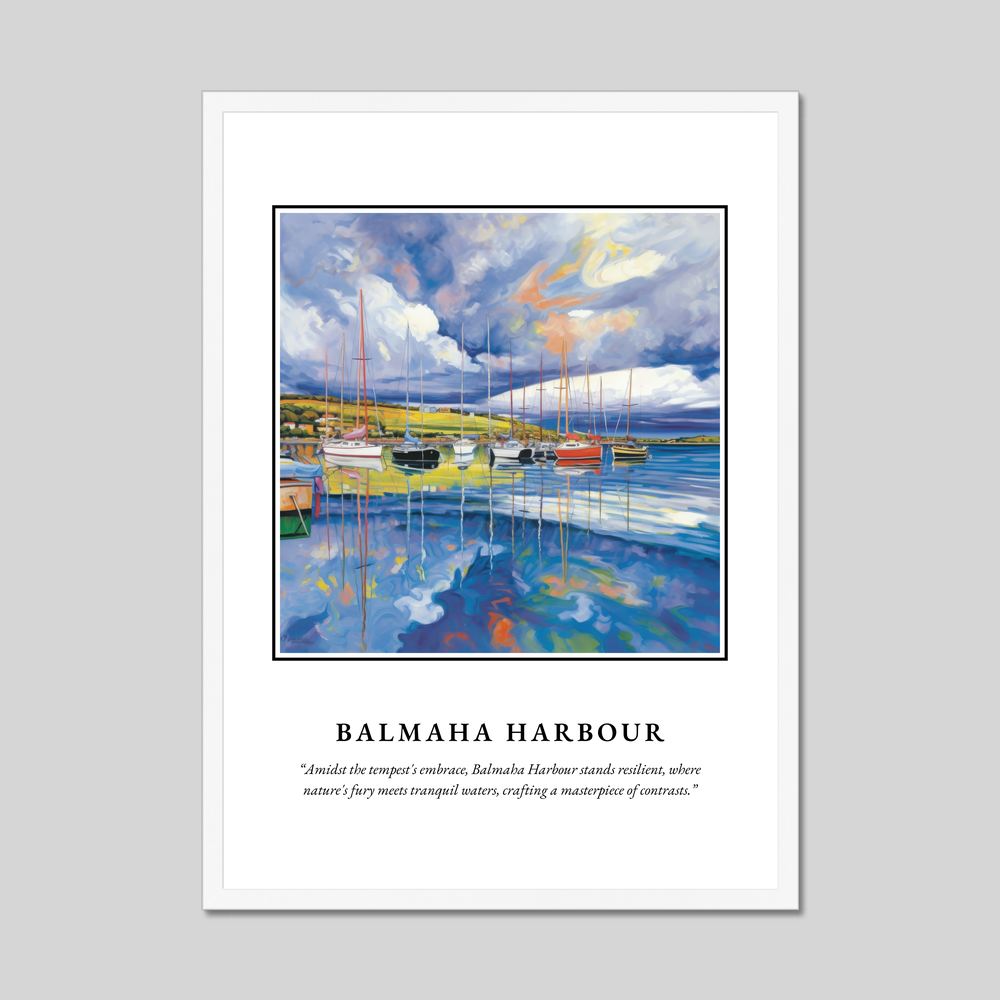 Balmaha Harbour - Framed Poster Print