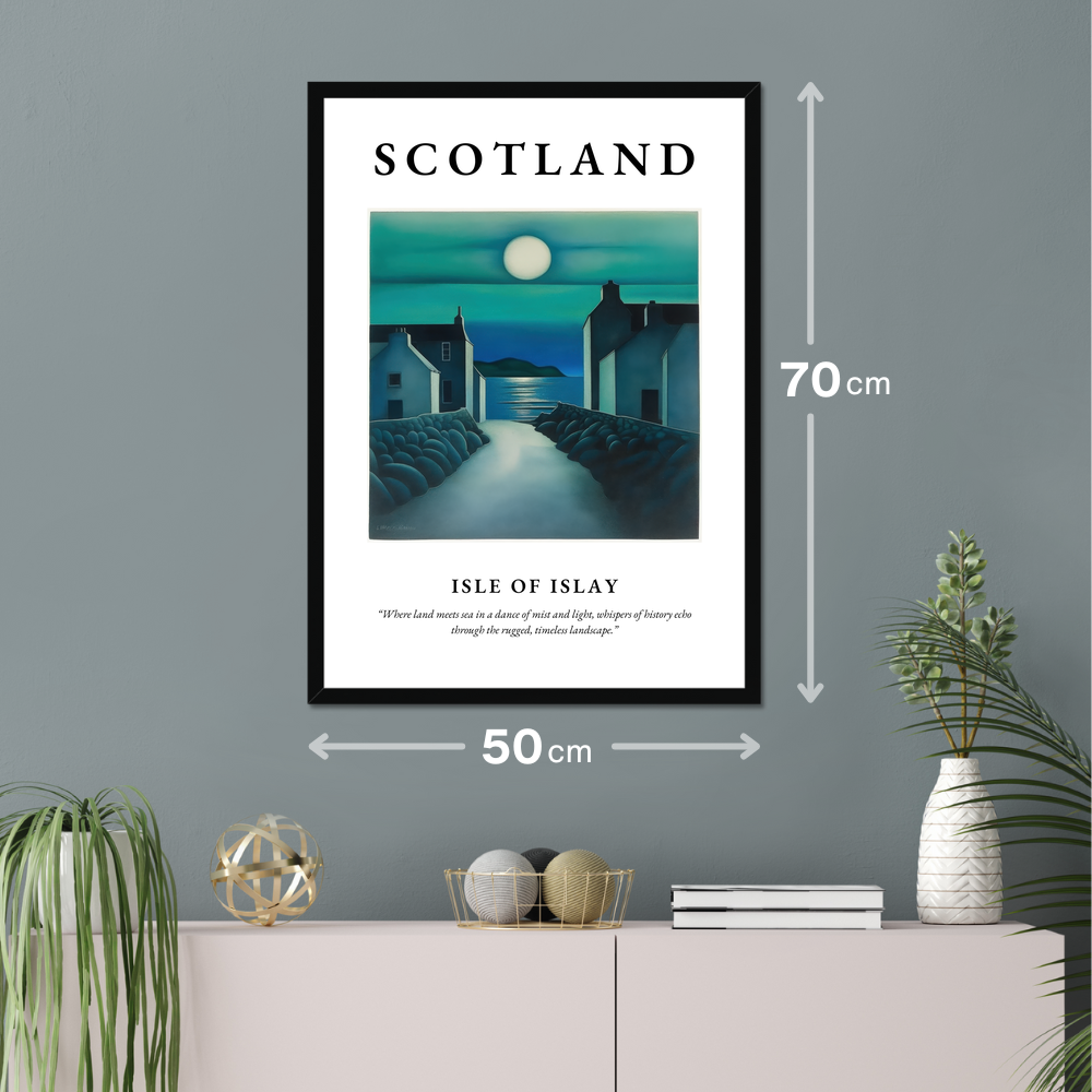 Isle of Islay - Framed Poster Print
