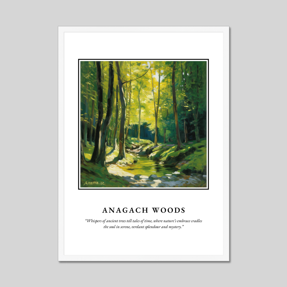 Anagach Woods - Framed Poster Print