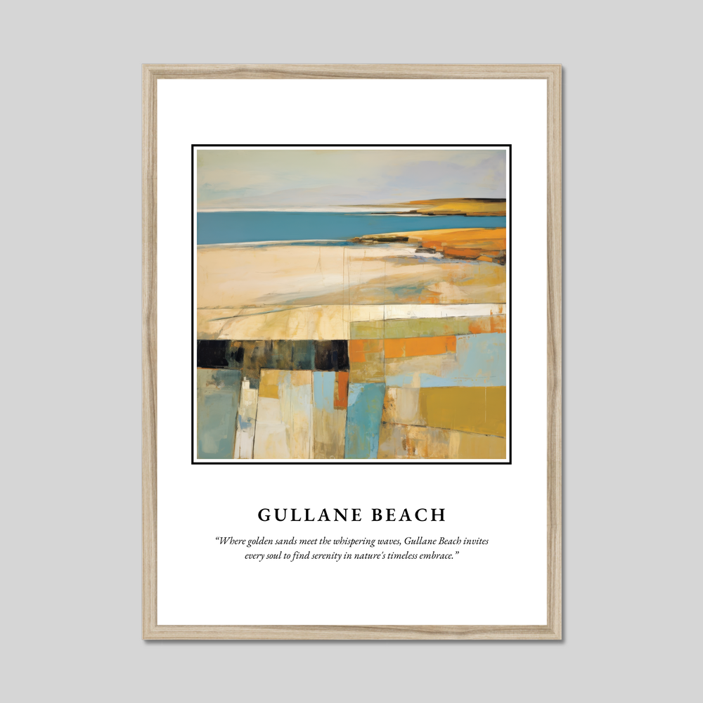 Gullane Beach - Framed Poster Print