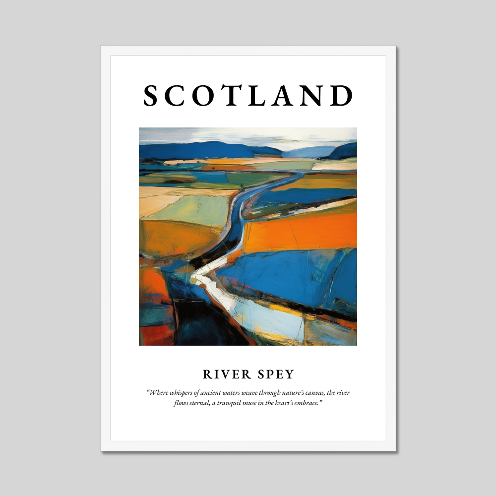 River Spey - Framed Poster Print
