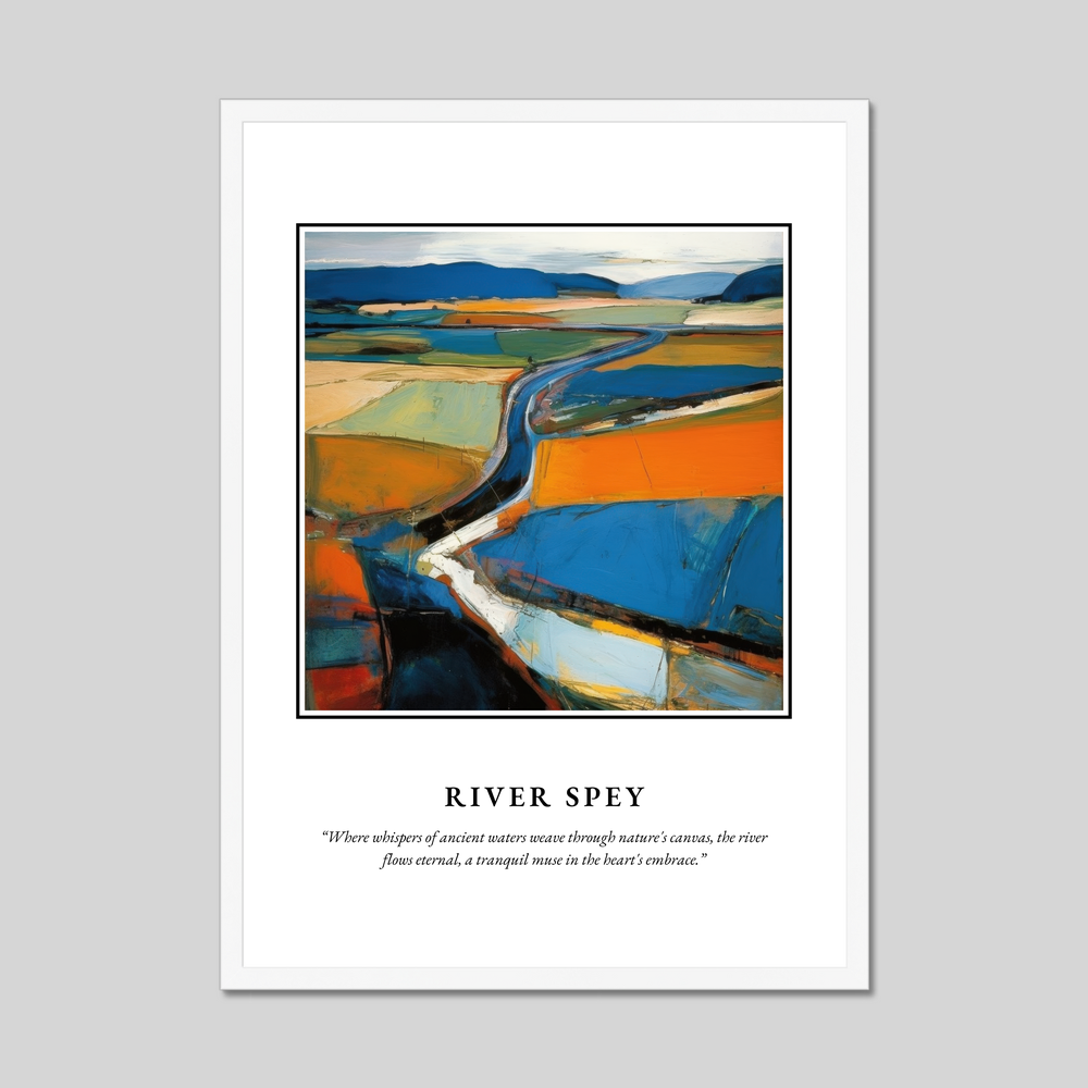 River Spey - Framed Poster Print