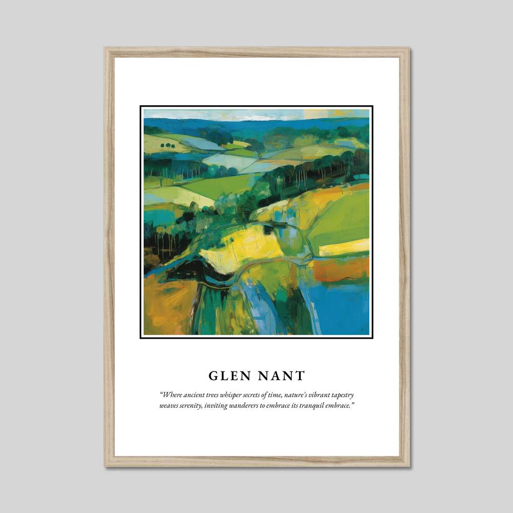 Glen Nant - Framed Poster Print
