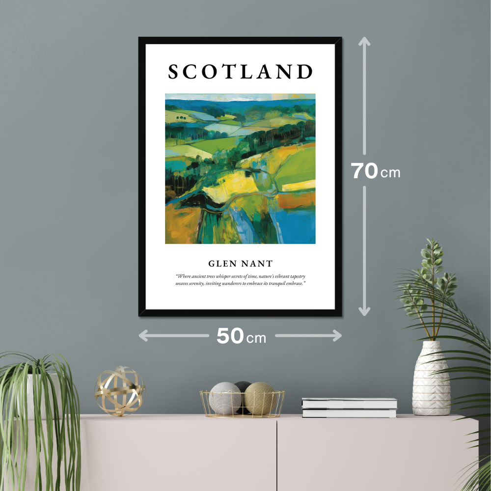 Glen Nant - Framed Poster Print