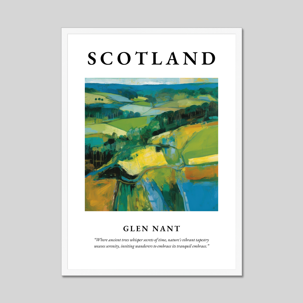 Glen Nant - Framed Poster Print