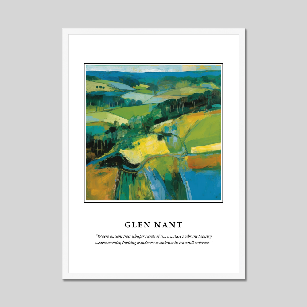 Glen Nant - Framed Poster Print