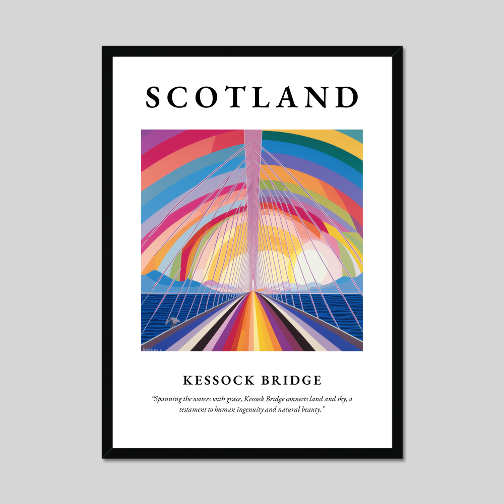 Poster of Kessock Bridge, Scotland.