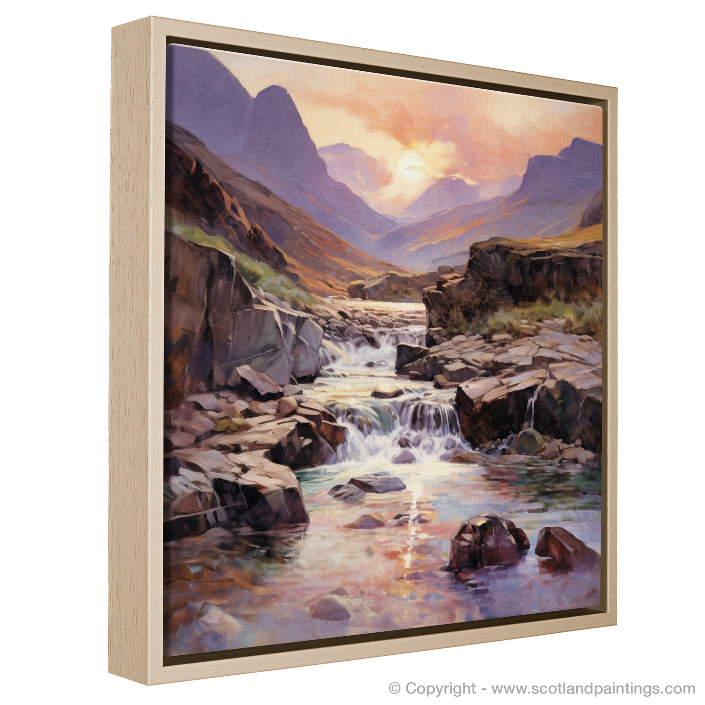 Twilight Serenade at the Isle of Skye's Fairy Pools