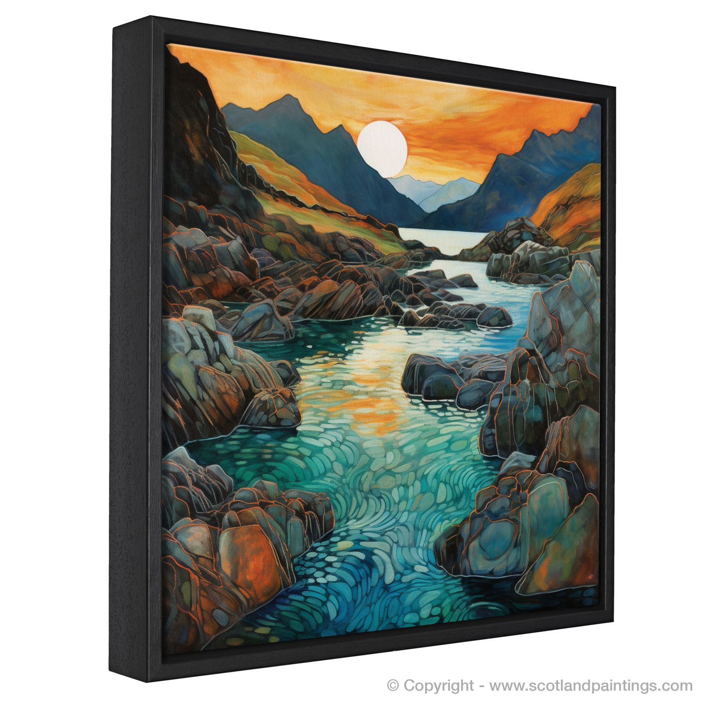 Enchanted Sunset at Skye's Fairy Pools