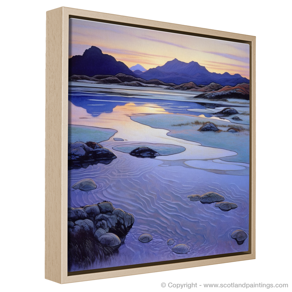 Silver Sands of Morar Framed Tile