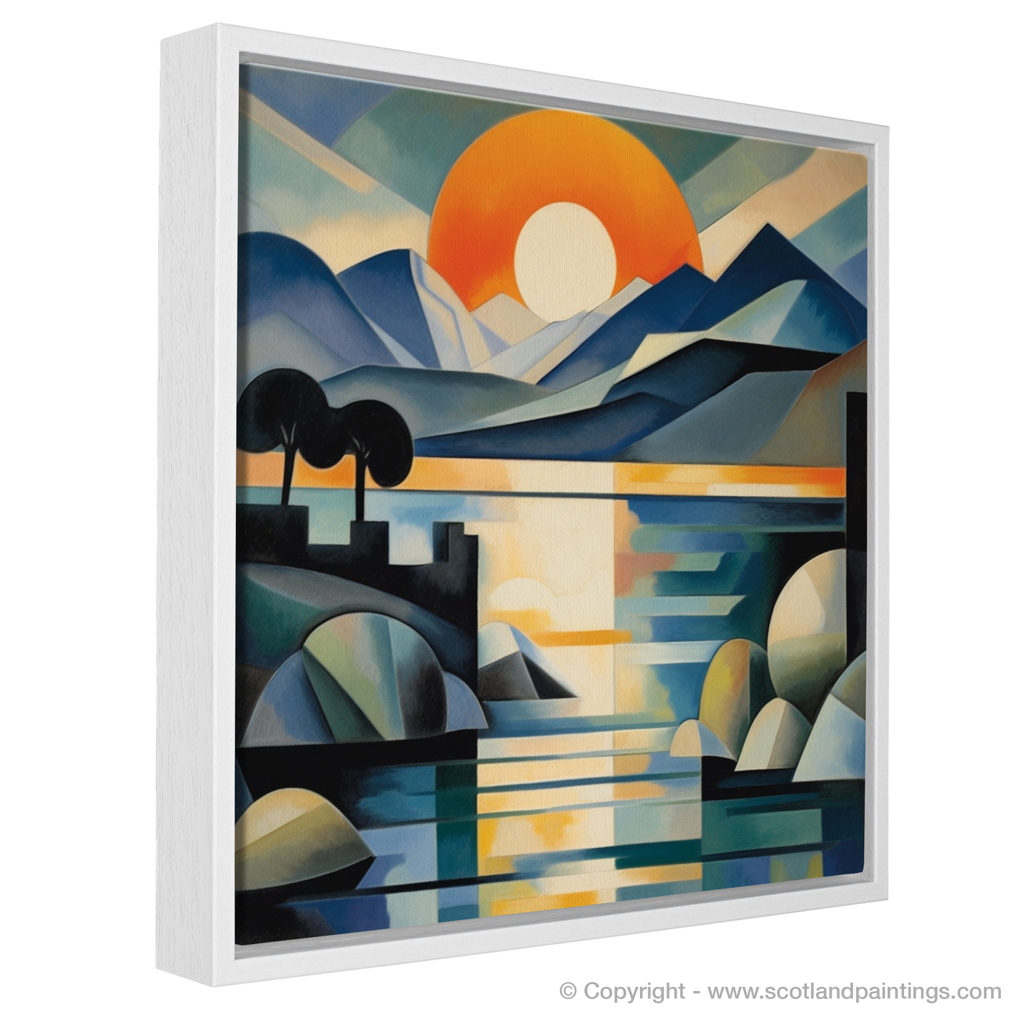 Cubist Sunset at Silver Sands of Morar