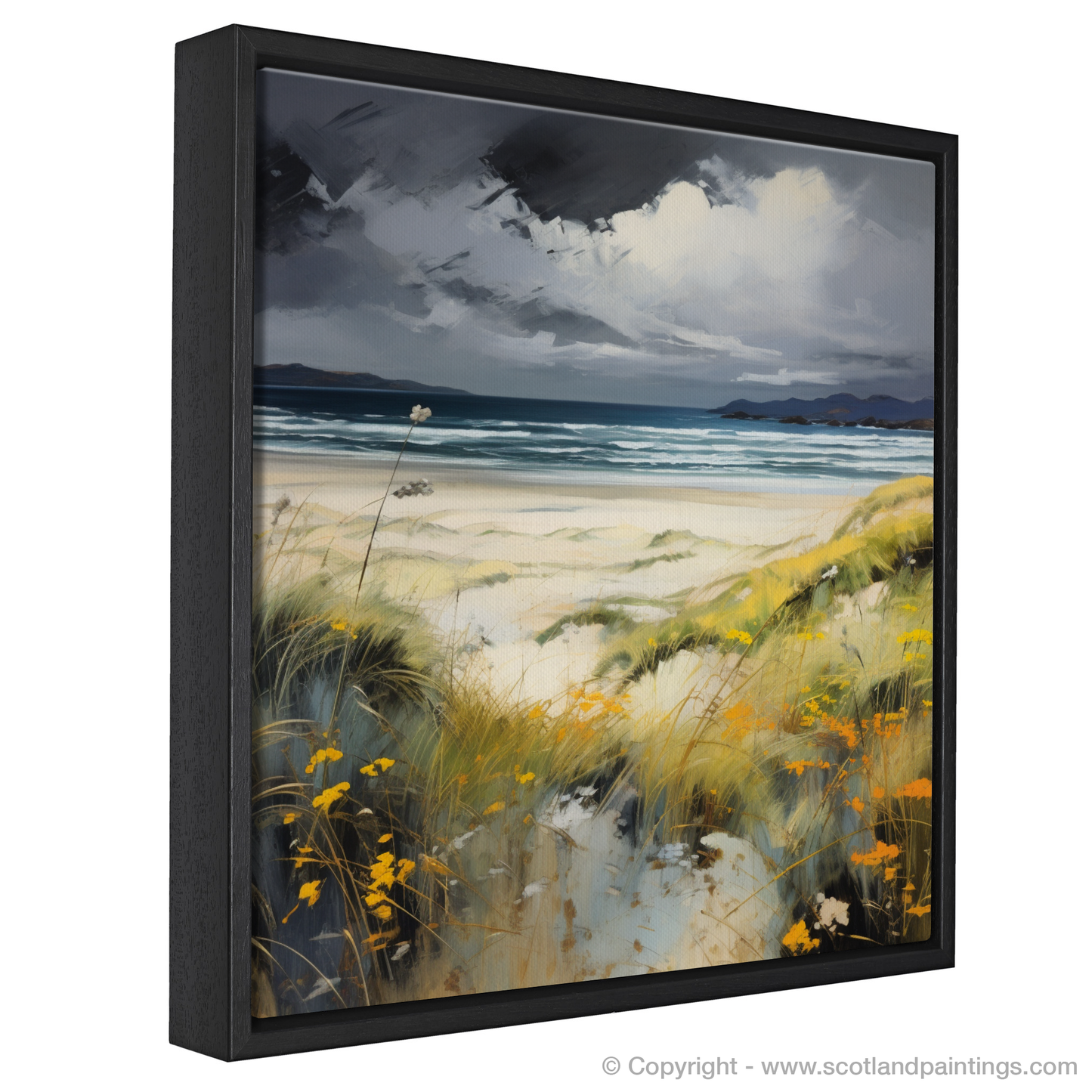 Storm's Embrace: The Wild Beauty of Camusdarach Beach