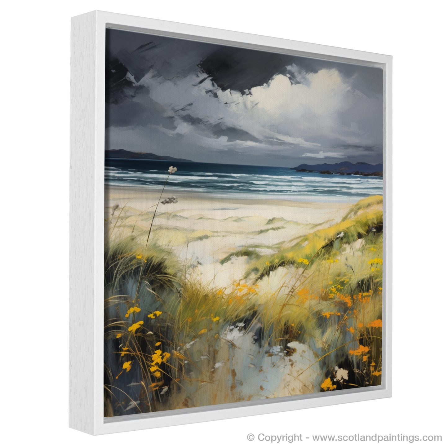 Storm's Embrace: The Wild Beauty of Camusdarach Beach