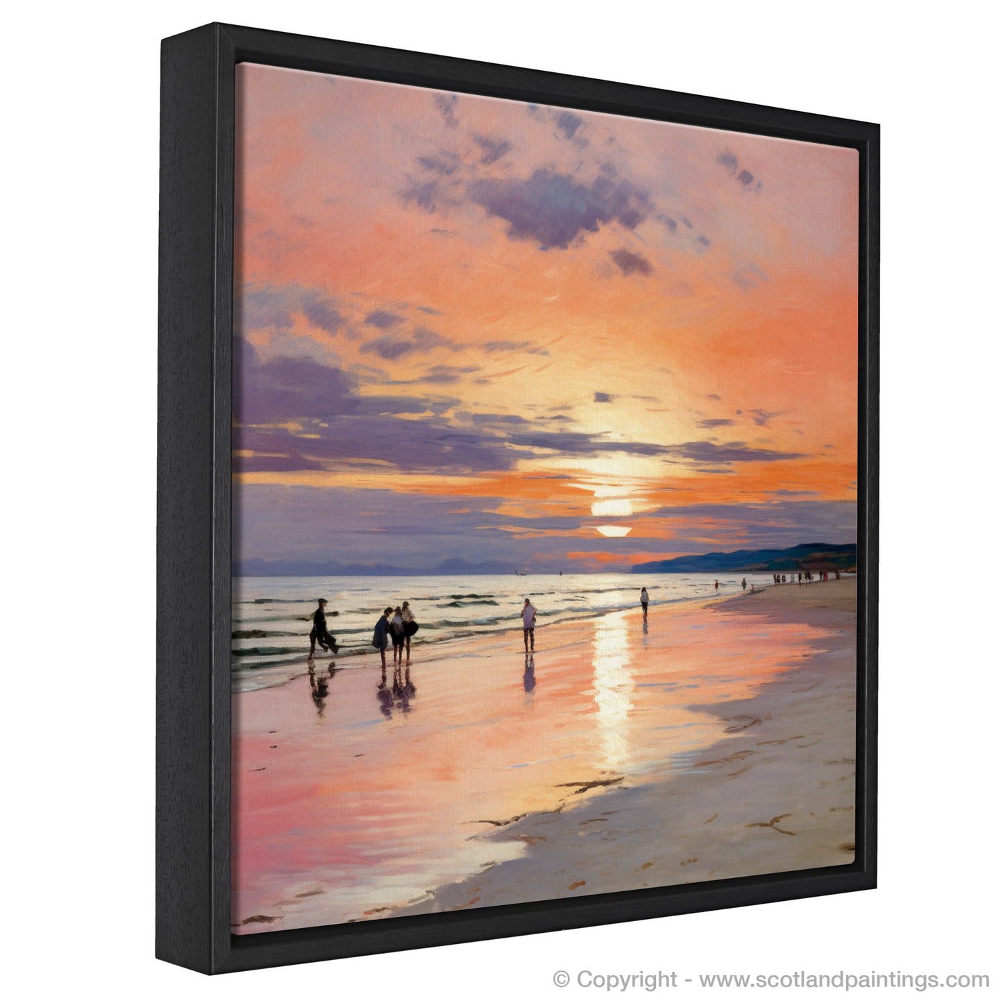 Sunset Serenade at Nairn Beach