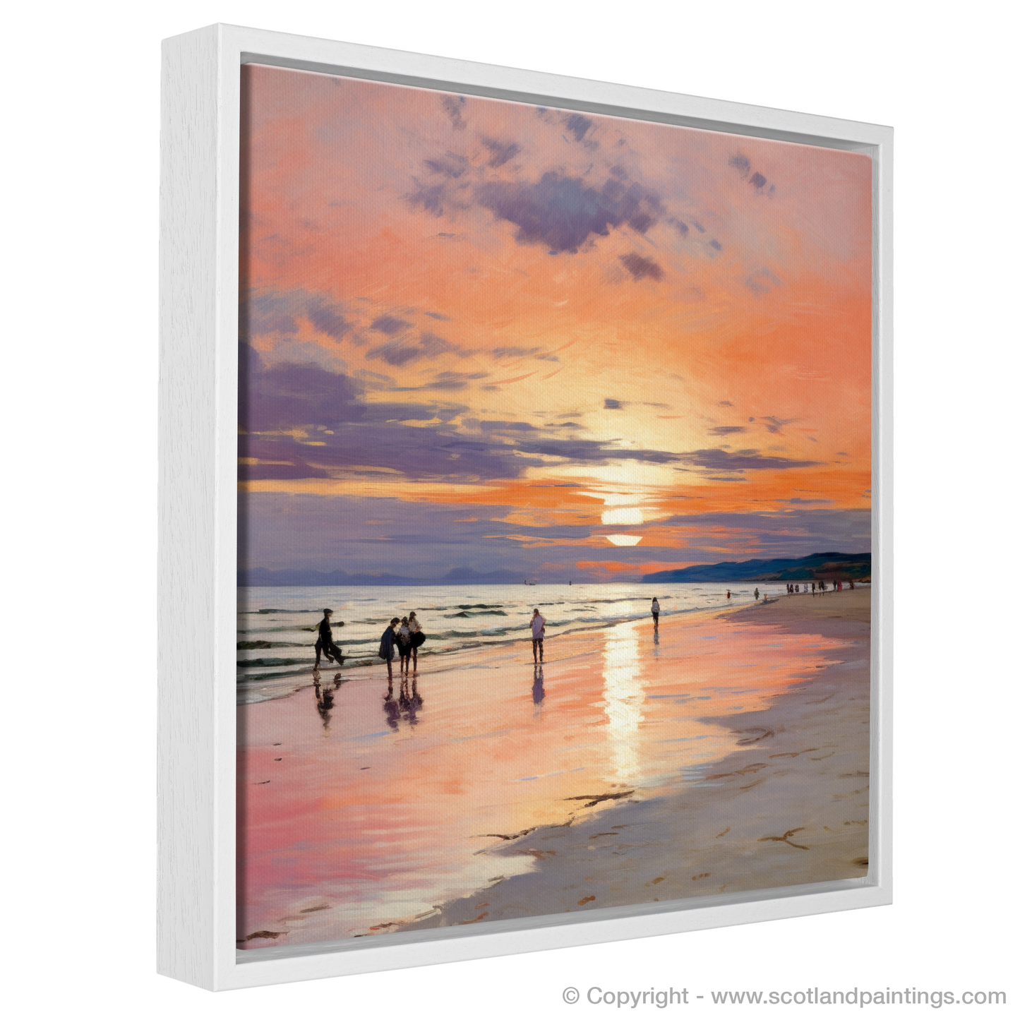 Sunset Serenade at Nairn Beach