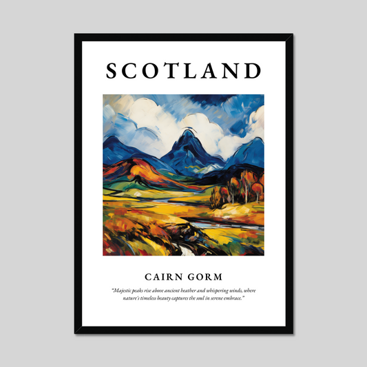 Poster of Cairn Gorm, Scotland.