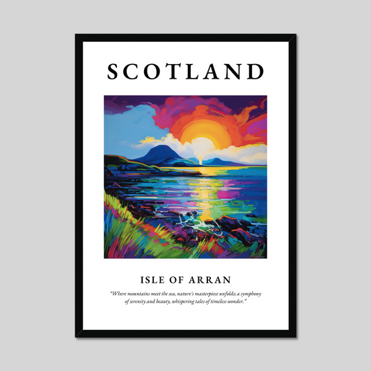 Poster of Isle of Arran, Scotland.