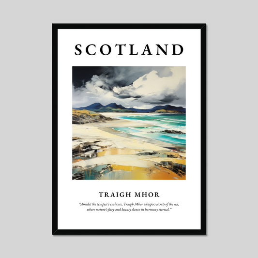 Poster of Traigh Mhor, Scotland.
