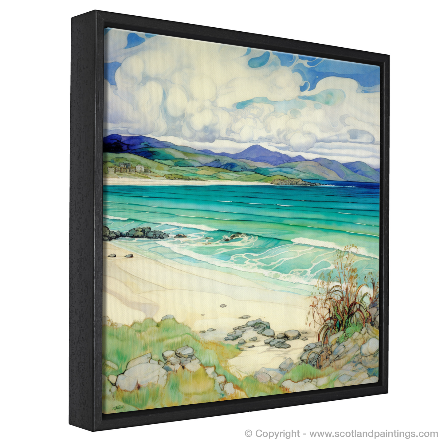 Art Nouveau Serenity of Traigh Mhor