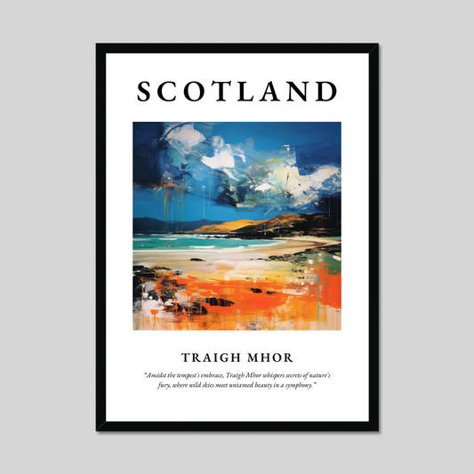 Poster of Traigh Mhor, Scotland.