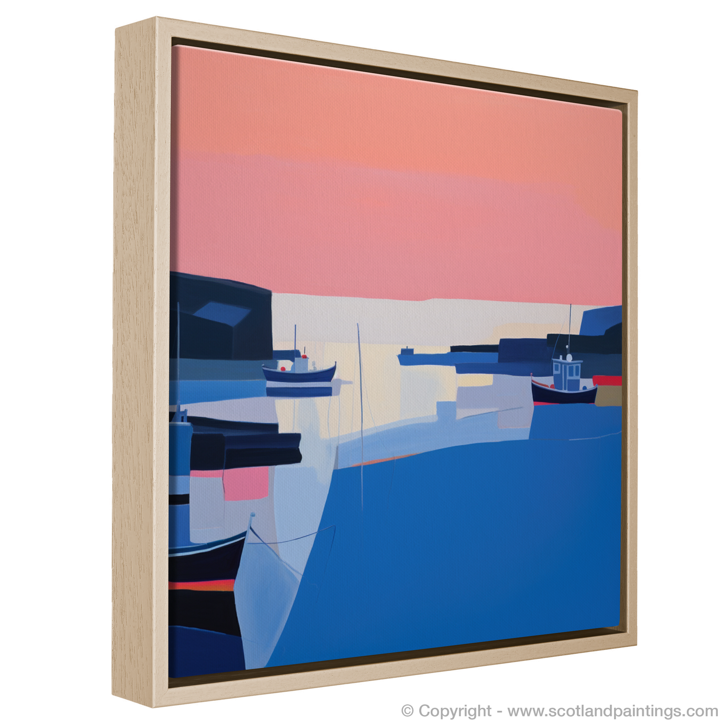 Dusk Embrace at Portnahaven Harbour