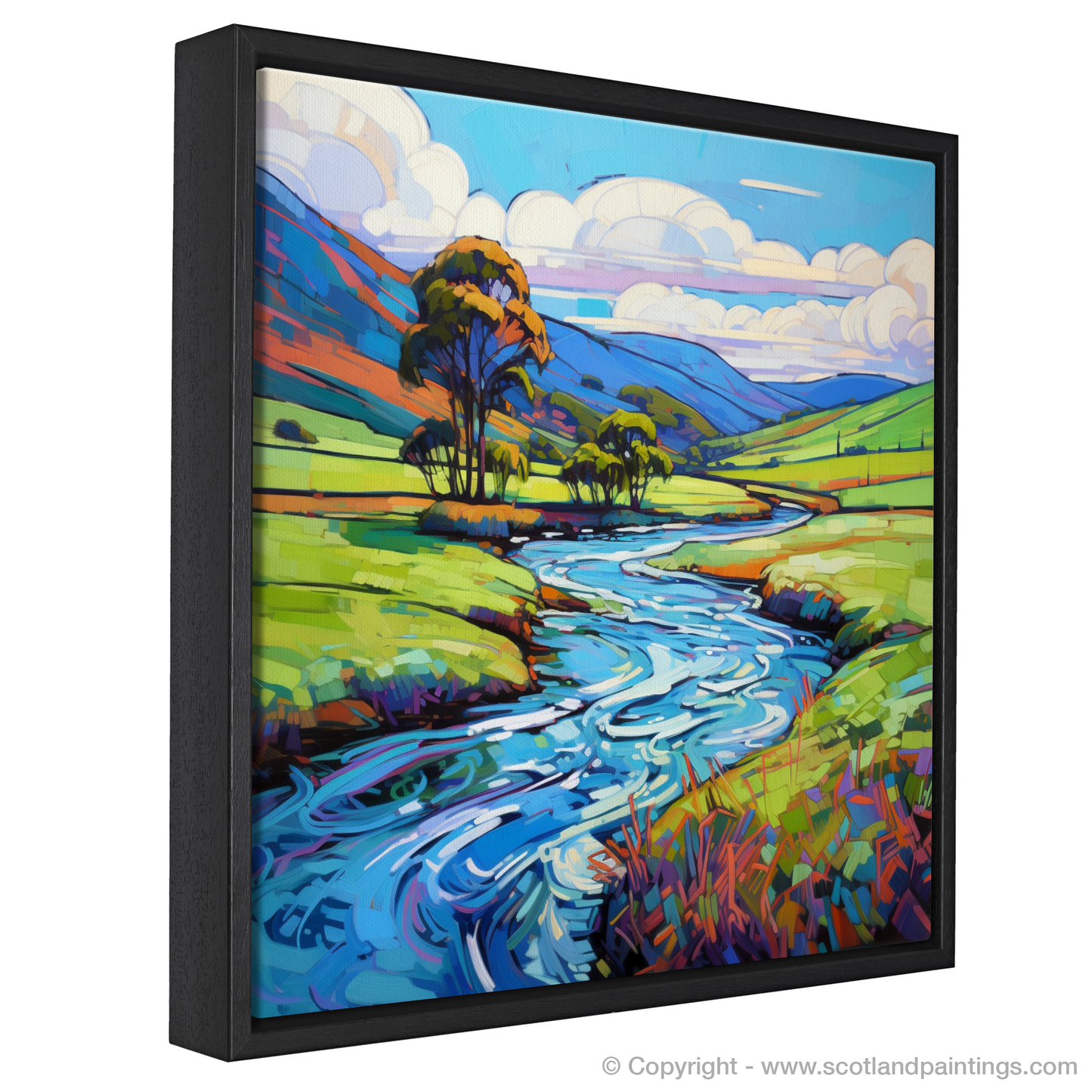 Serene Meanderings of River Esk through Angus's Enchantment