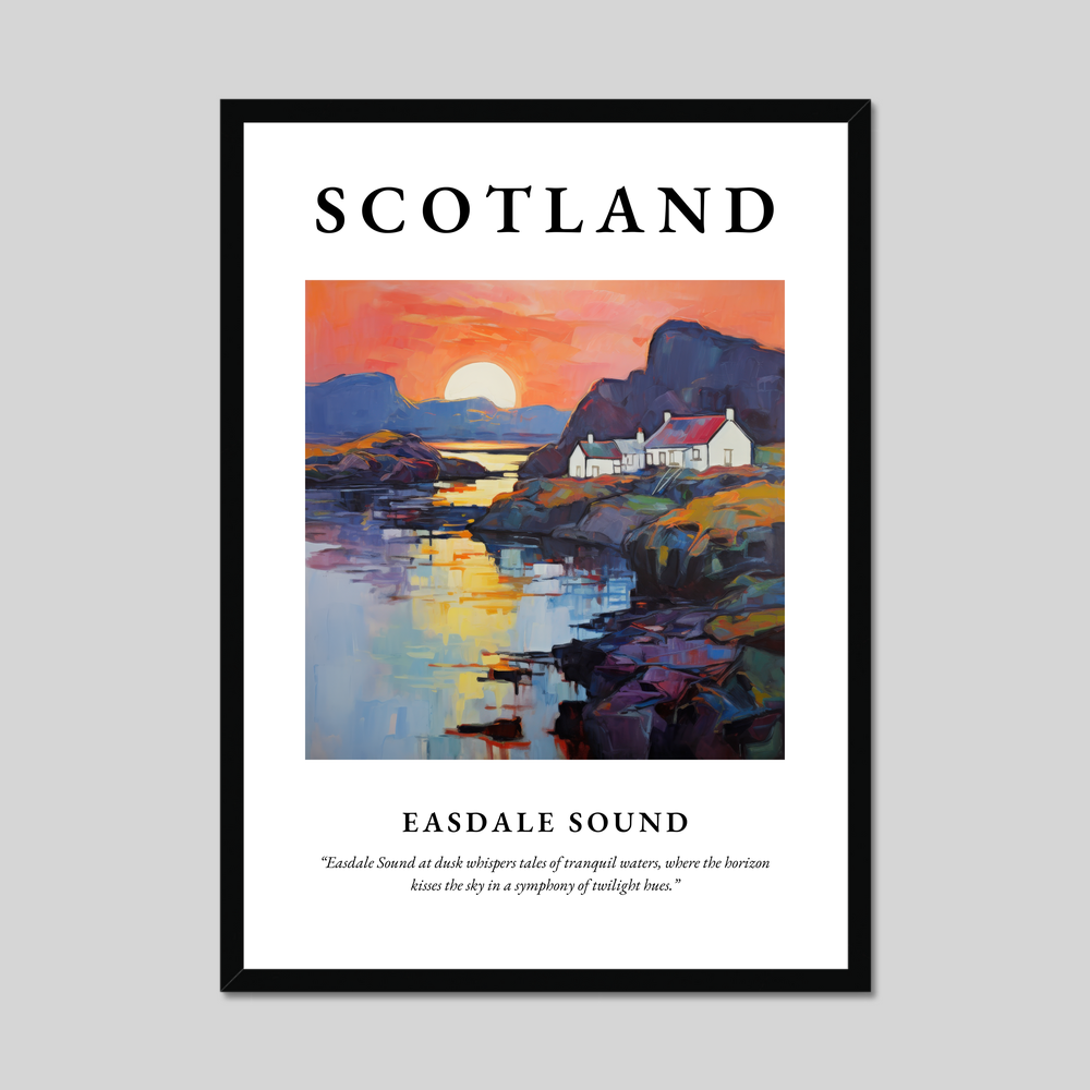 Poster of Easdale Sound, Scotland.