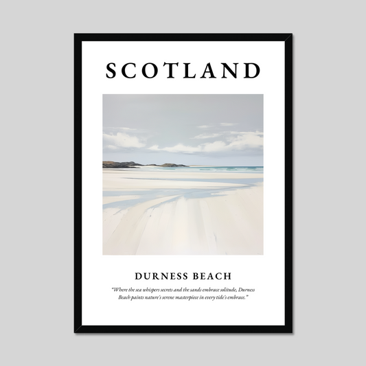 Poster of Durness Beach, Scotland.