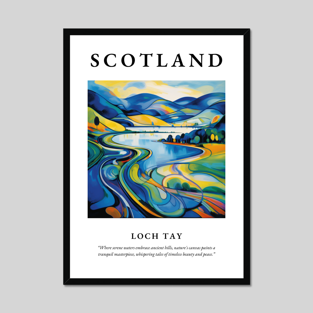 Poster of Loch Tay, Scotland.