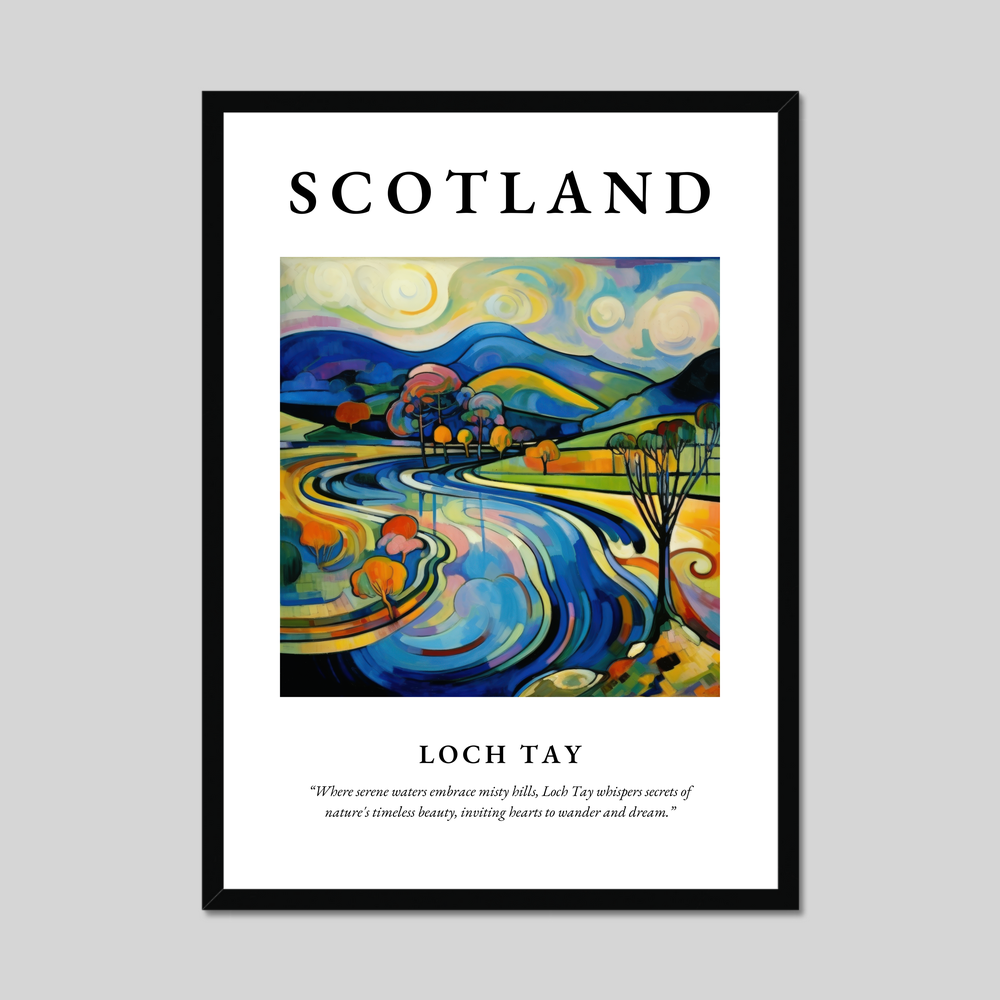 Poster of Loch Tay, Scotland.