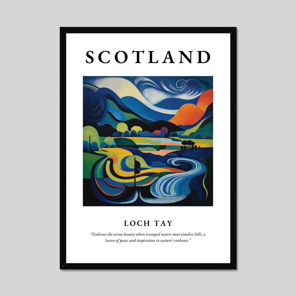 Poster of Loch Tay, Scotland.
