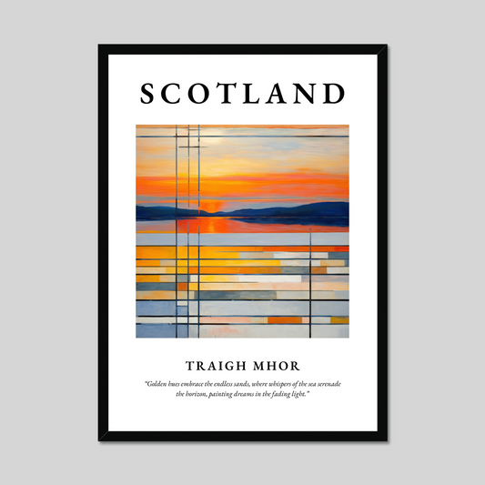 Poster of Traigh Mhor, Scotland.