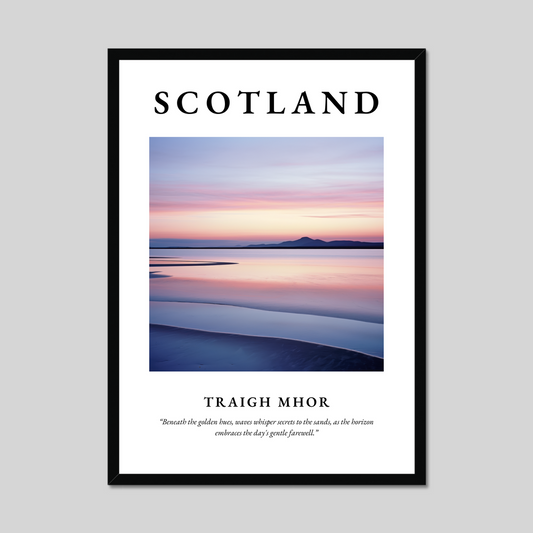 Poster of Traigh Mhor, Scotland.