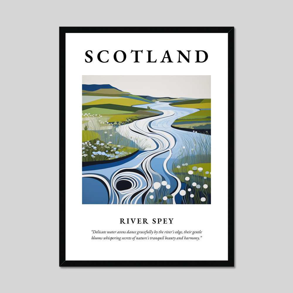 Poster of River Spey, Scotland.