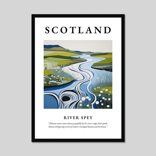 Poster of River Spey, Scotland.