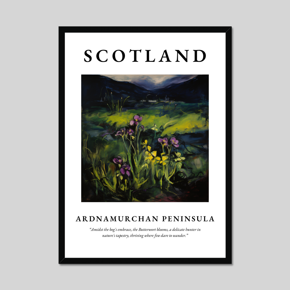 Poster of Ardnamurchan Peninsula, Scotland.